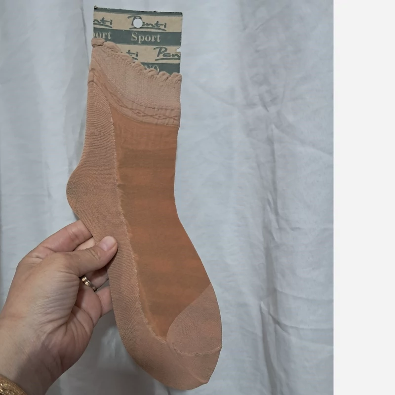 جوراب قایقی پنتی رنگ پا