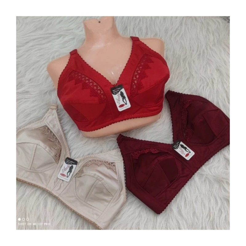 سوتین مدل پرستویی زیر نخی زنانه ،سایز ۷۵،۸۰،۸۵