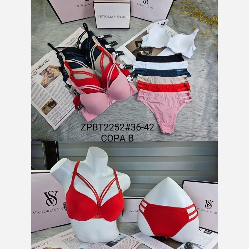 ست شورت و سوتین اسفنجی نیمه جکدار هارنس دار وارداتی